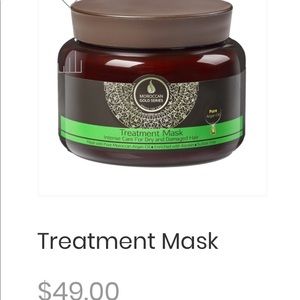 Moroccan gold series hair mask. New